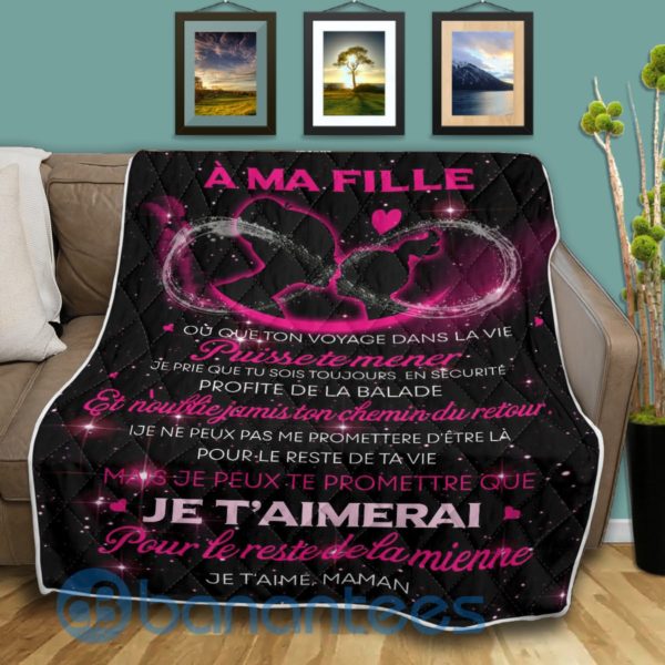 A Ma Fille Special Design Quilt Blanket Product Photo