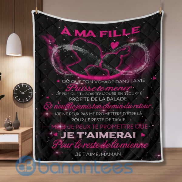 A Ma Fille Special Design Quilt Blanket Product Photo
