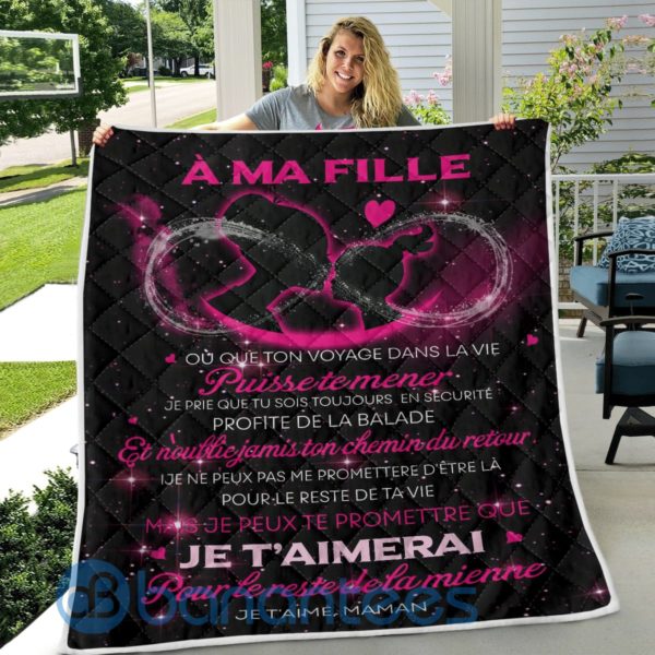 A Ma Fille Special Design Quilt Blanket Product Photo