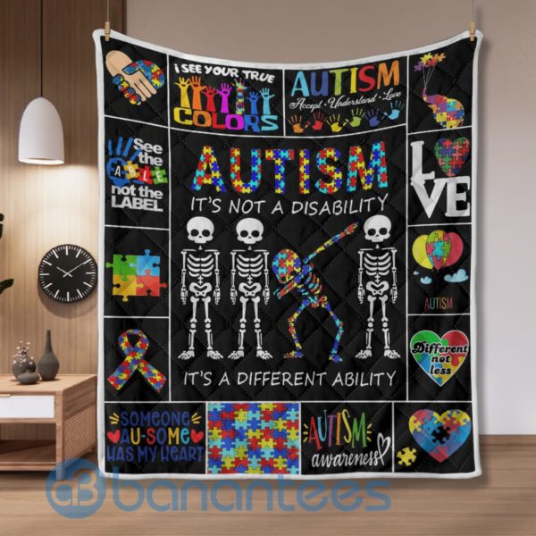 Austim I See Your True Quilt Blanket Product Photo