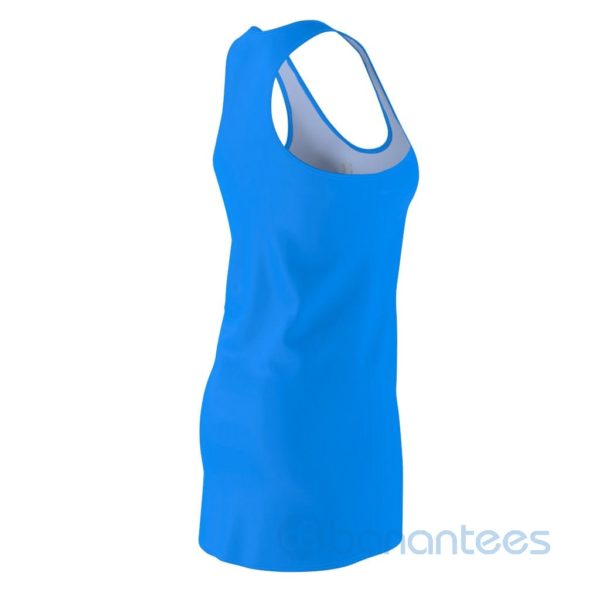 Azure Is More Than Just A Color Royal Racerback Dress For Women Product Photo