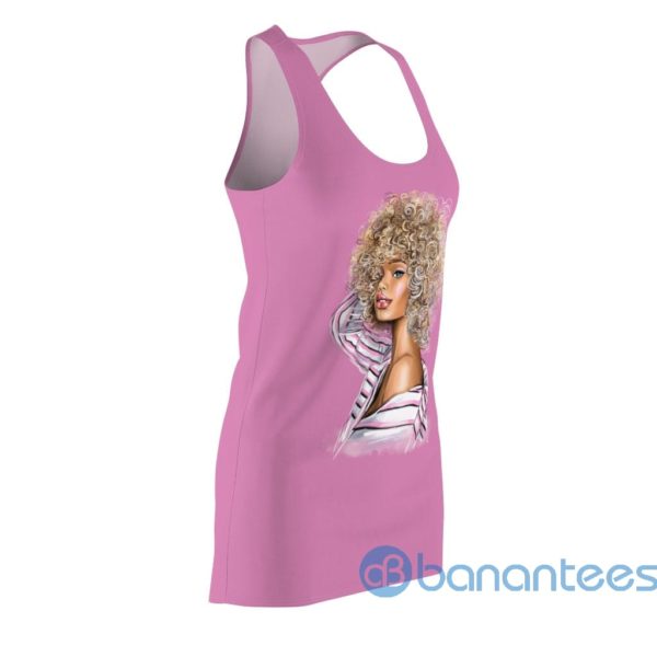 Beautiful Girl Pink Racerback Dress For Women Product Photo