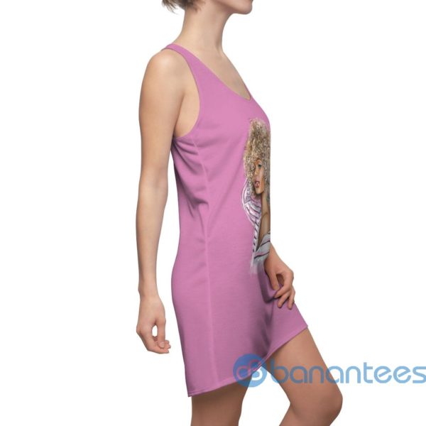 Beautiful Girl Pink Racerback Dress For Women Product Photo