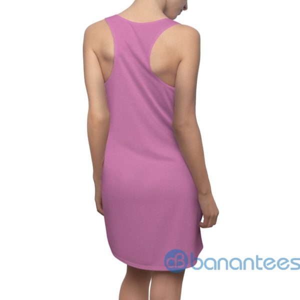 Beautiful Girl Pink Racerback Dress For Women Product Photo