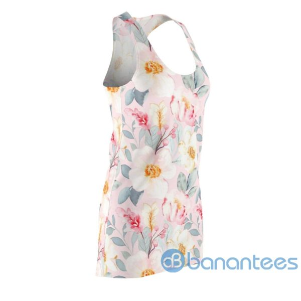 Beautiful Watercolor Flowers Art Design Racerback Dress Product Photo