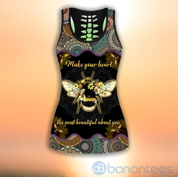 Bees Most Beautiful Tank Top Legging Set Outfit Product Photo