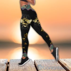 Bees Most Beautiful Tank Top Legging Set Outfit Product Photo