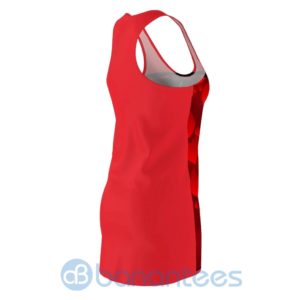 Betty Boop Animated cartoon Printed Red Racerback Dress For Women Product Photo