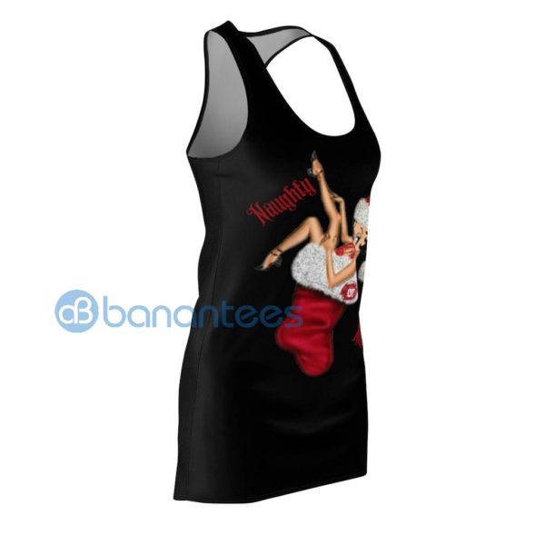 Betty Boop Christmas Black Racerback Dress Product Photo