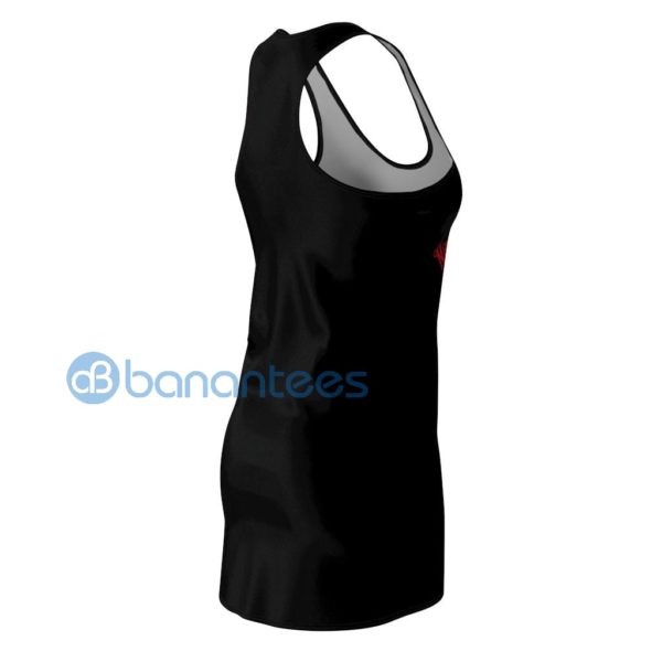 Betty Boop Christmas Black Racerback Dress Product Photo