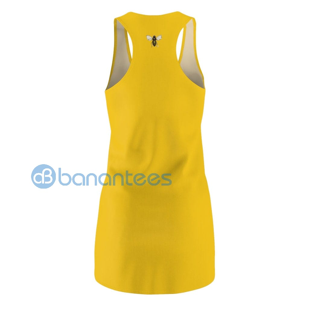 black-bear-and-floral-yellow-racerback-dress-for-women-2-28XOL.jpg Black Bear And Floral Yellow Racerback Dress For Women Product Photo