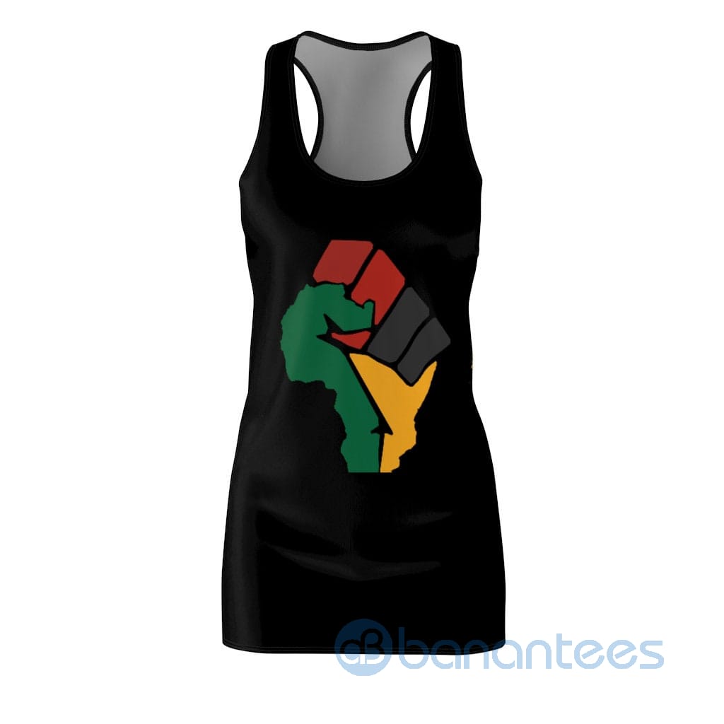 black-student-union-racerback-dress-for-women-1-GcQmZ.jpg Black Student Union Racerback Dress For Women Product Photo