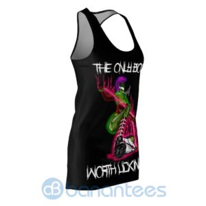 boot licker goth punk black racerback dress for women 3 RsDjU 300x300 image Boot Licker Goth Punk Black Racerback Dress For Women Product Photo