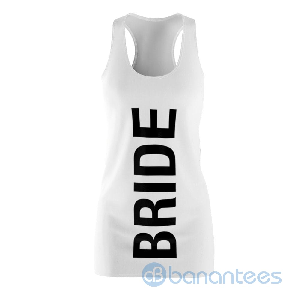 bride-white-racerback-dress-for-women-gift-for-goodbye-single-party-2-0lX4L.jpg Bride White Racerback Dress For Women Gift For Goodbye Single Party Product Photo