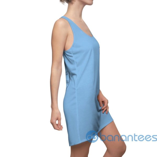 Chelsea Football Club Logo Light Blue Racerback Dress For Women Product Photo