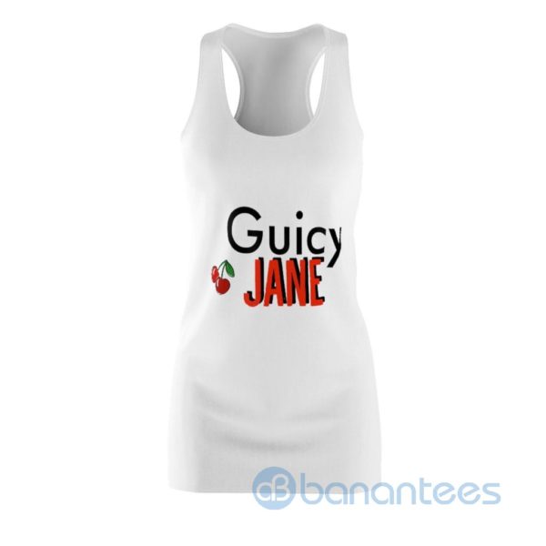 Cherry Guicy Jane White Racerback Dress For Women Product Photo