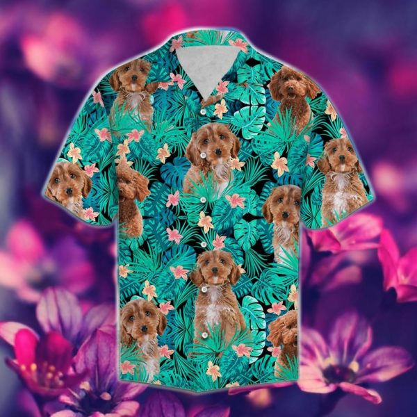 Cockapoo Tropical Hawaii Shirt Summer Hawaiian Product Photo