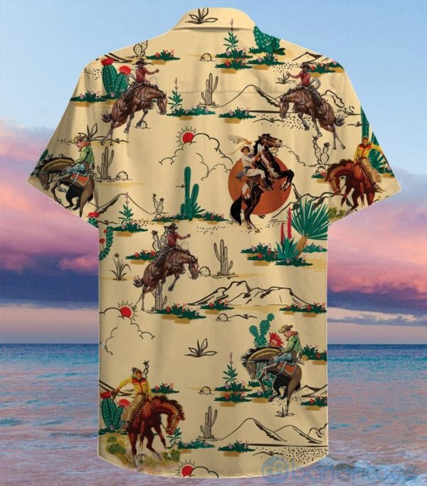 Cowboy Hawaiian Shirt Product Photo