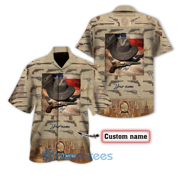 Cowboy Shirt Texas Heritage Custom Hawaiian Shirt Summer Hawaiian Product Photo