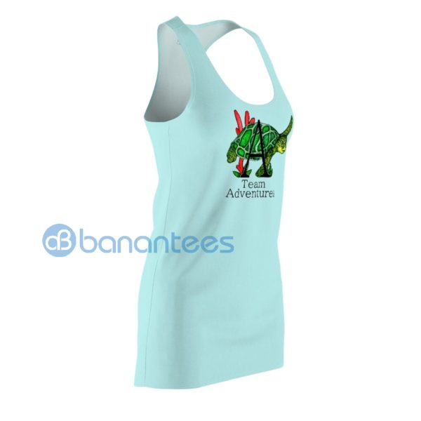 Custom Alphabet Team Adventures Sea Turtle Racerback Dress Product Photo