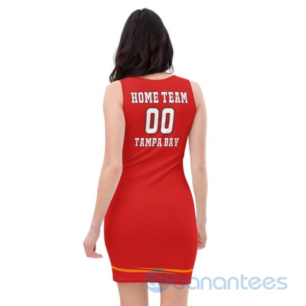 Custom Name 4 Color Tampa Bay Home Team Racerback Dress Product Photo