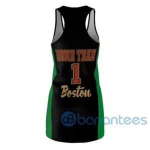 Custom Name Fashion Boston Basketball Bunny Themed Racerback Dress Product Photo