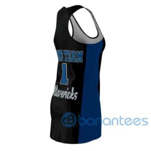 Custom Name Fashion Mavericks Basketball Bunny Themed Racerback Dress Product Photo