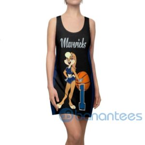 Custom Name Fashion Mavericks Basketball Bunny Themed Racerback Dress Product Photo