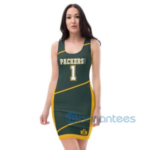 Custom Name Fashion Packers Swag Themed Racerback Dress Product Photo