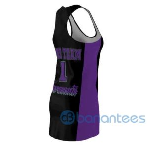 Custom Name Fashion Sacramento Basketball Bunny Themed Racerback Dress Product Photo
