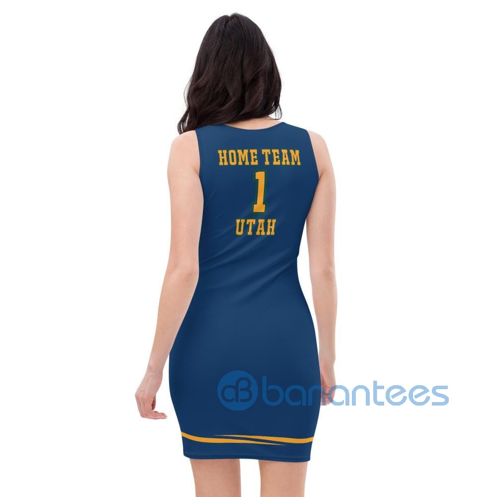 custom-name-fashion-utah-home-team-black-green-gold-racerback-dress-4-FGecs.jpg Custom Name Fashion Utah Home Team Black Green Gold Racerback Dress Product Photo