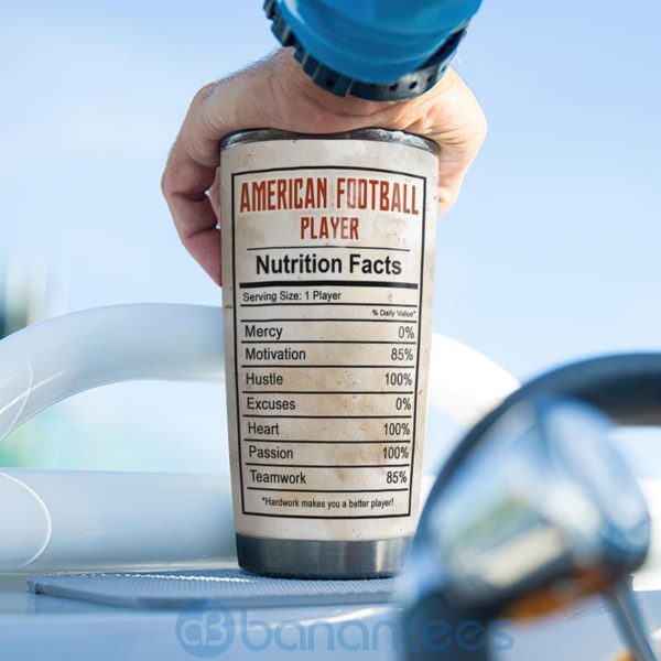 Custom Name Gift For Dad American Football Tumbler Product Photo