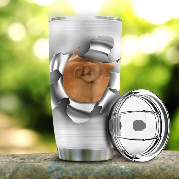 Custom Name Gift For Dad Bulldog Break Tumbler Product Photo