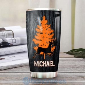 Custom Name Gift For Dad Hunting A Sling Tumbler Product Photo