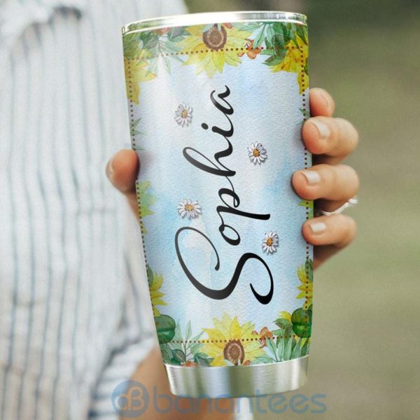Custom Name Gift For Dad I Love You Till The Cow Come Home Tumbler Product Photo