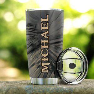 Custom Name Gift For Dad Skull Break Tumbler Product Photo