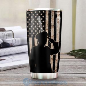 Custom Name Gift For Dad US Marine Corps Proud Tumbler Product Photo