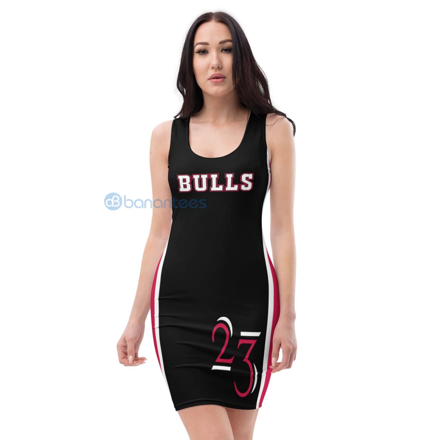 custom-name-home-team-bulls-themed-racerback-dress-2-hrMuN.jpg Custom Name Home Team Bulls Themed Racerback Dress Product Photo