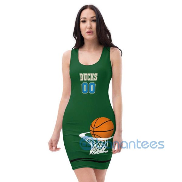 Custom Name Home Team Fan Appreciation Milwaukee Themed Racerback Dress Product Photo