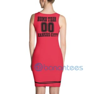 Custom Name Kansas City Themed Superfan Chiefs Racerback Dress Product Photo