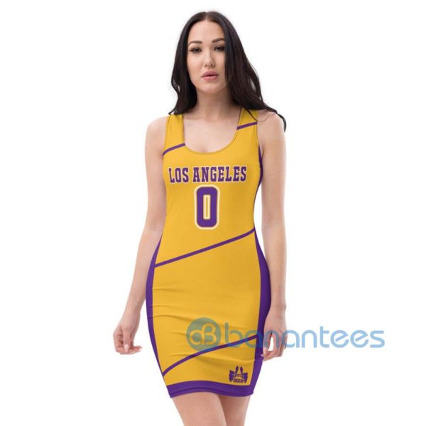 Custom Name That's Game Los Angeles Jersey Racerback Racerback Dress Product Photo