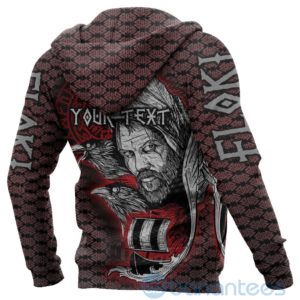Custom Viking Floki Valknut Viking Pattern All Over Printed 3D Hoodie Product Photo