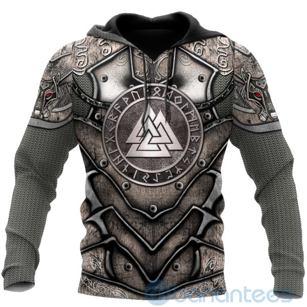 Custom Viking Valknut All Over Printed 3D Hoodie Product Photo