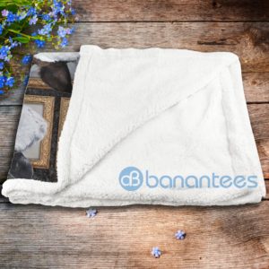 Cute Cattle Cow Design Sherpa Blanket Product Photo
