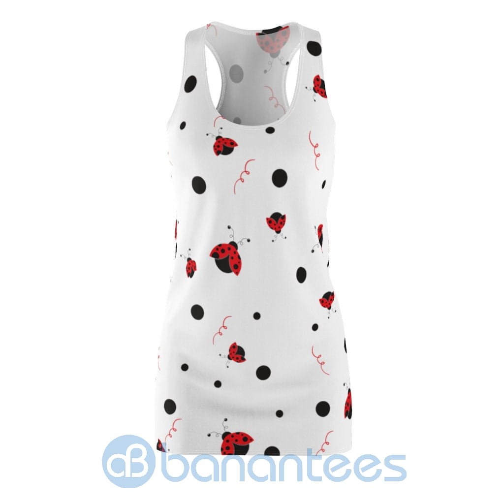 cute-ladybug-cartoon-printed-white-racerback-dress-for-women-1-fU0TC.jpg Cute Ladybug Cartoon Printed White Racerback Dress For Women Product Photo