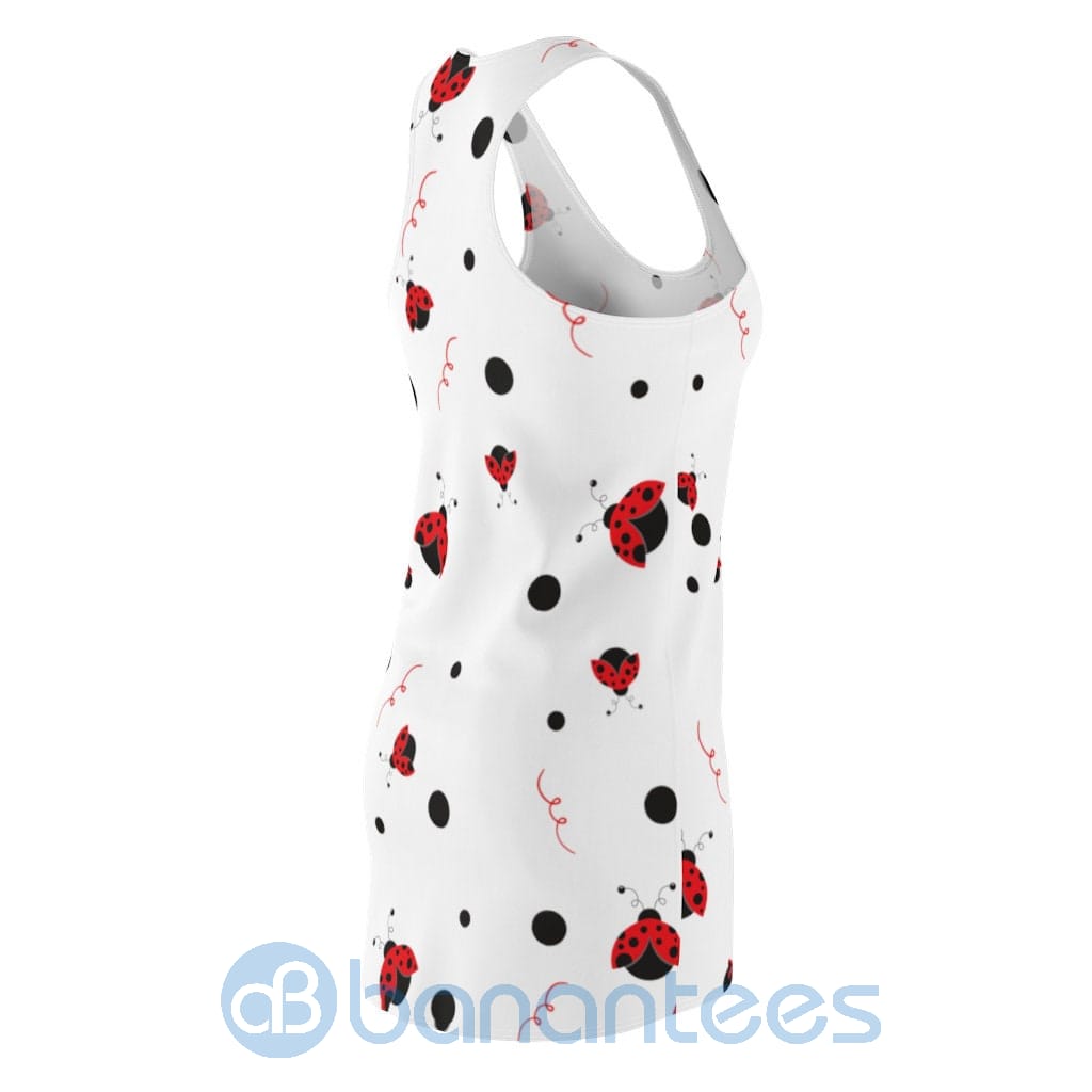 cute-ladybug-cartoon-printed-white-racerback-dress-for-women-4-YA51K.jpg Cute Ladybug Cartoon Printed White Racerback Dress For Women Product Photo