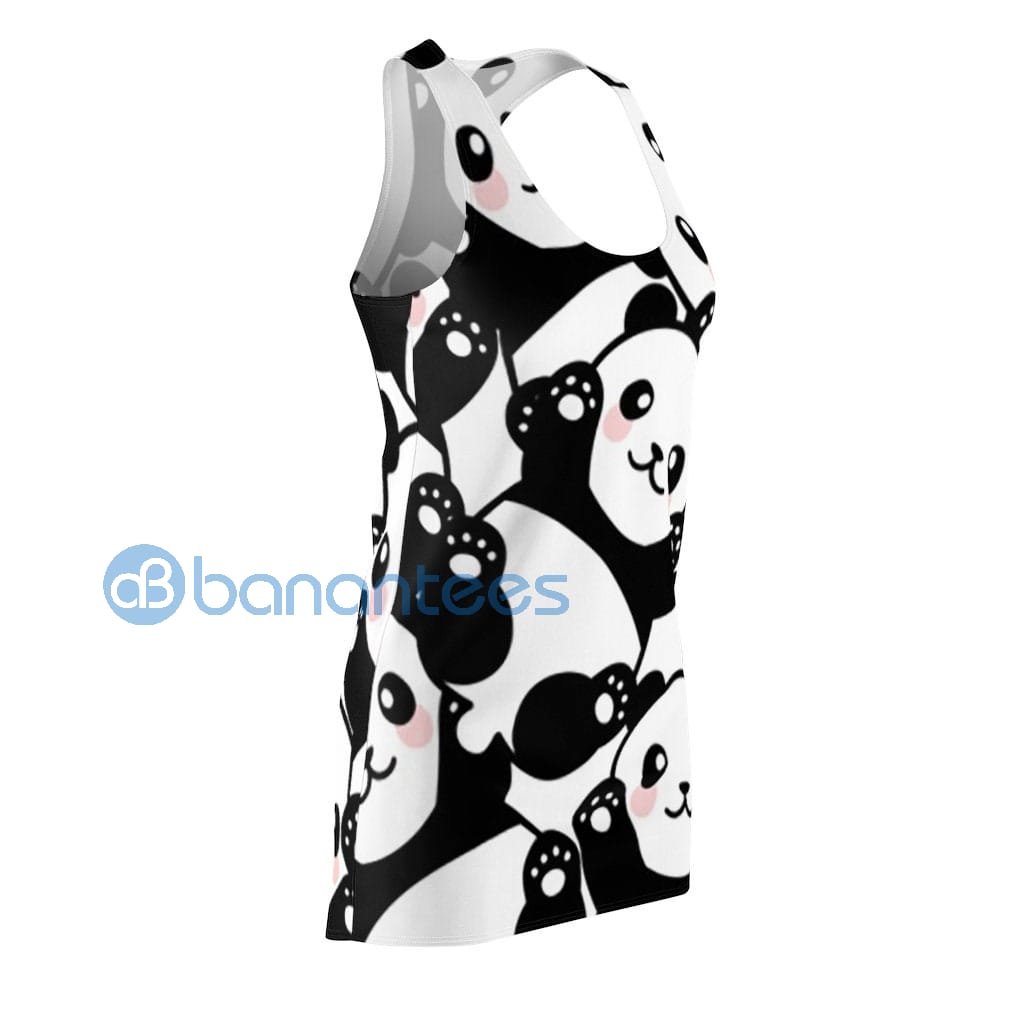 cute-panda-bear-pattern-black-and-white-racerback-dress-4-DvZsw.jpg Cute Panda Bear Pattern Black And White Racerback Dress Product Photo