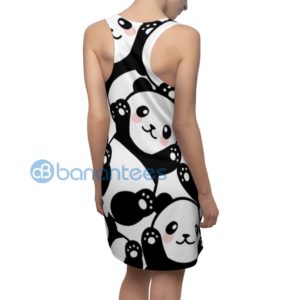 cute panda bear pattern black and white racerback dress 7 K0mav 300x300 image Cute Panda Bear Pattern Black And White Racerback Dress Product Photo
