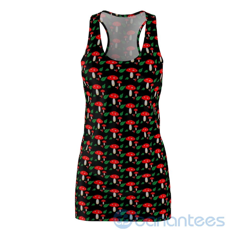 cute-red-mushroom-seamless-pattern-racerback-dress-for-women-2-lD09Q.jpg Cute Red Mushroom Seamless Pattern Racerback Dress For Women Product Photo