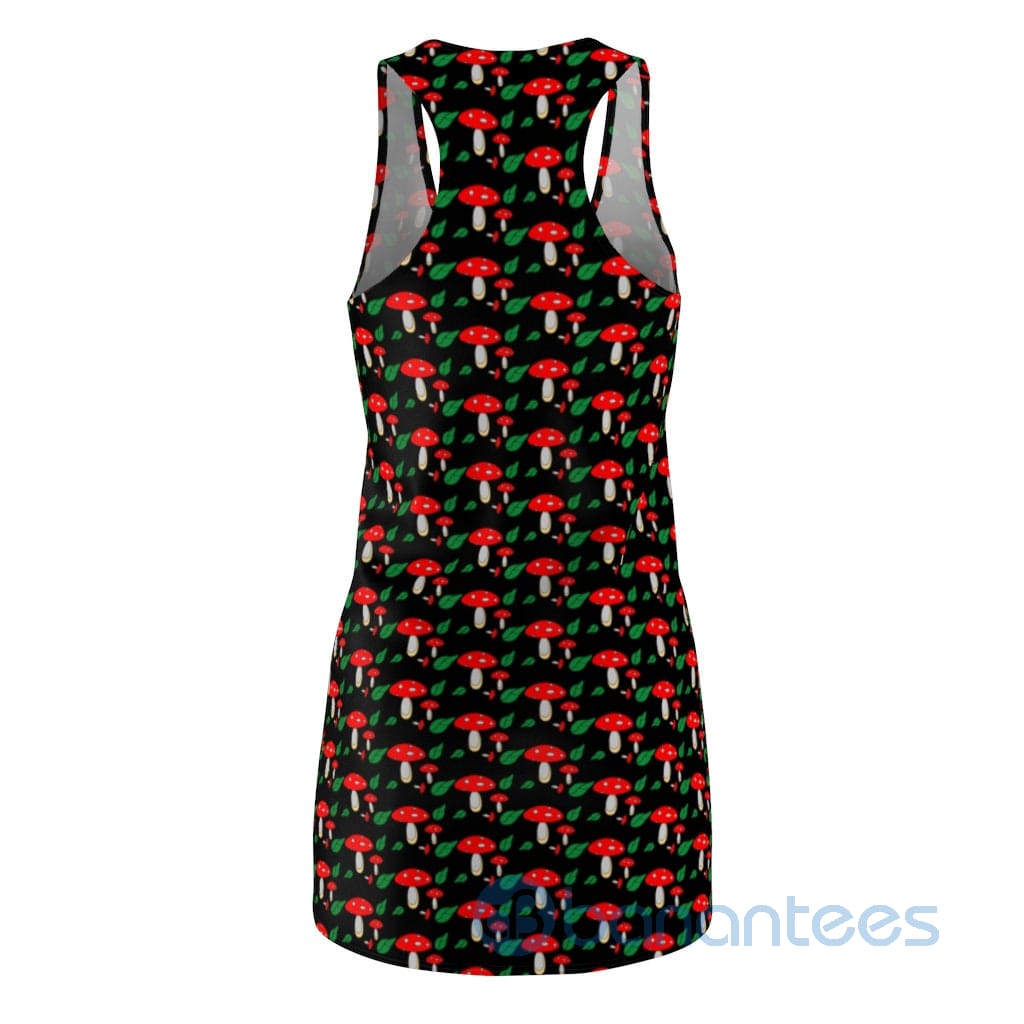 cute-red-mushroom-seamless-pattern-racerback-dress-for-women-3-ckzEJ.jpg Cute Red Mushroom Seamless Pattern Racerback Dress For Women Product Photo
